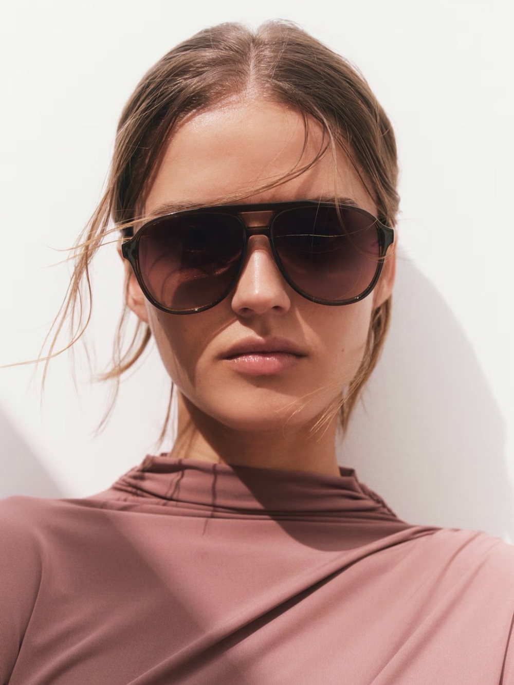 Aviator-Style Sunglasses